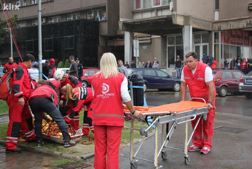 GSS Zenica u akciji spašavanja (Foto: Elmedin Mehić/Klix.ba) (Foto: E. M./Klix.ba)