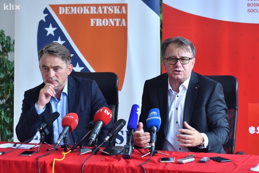 Željko Komšić i Nermin Nikšić (Foto: Arhiv/Klix.ba)