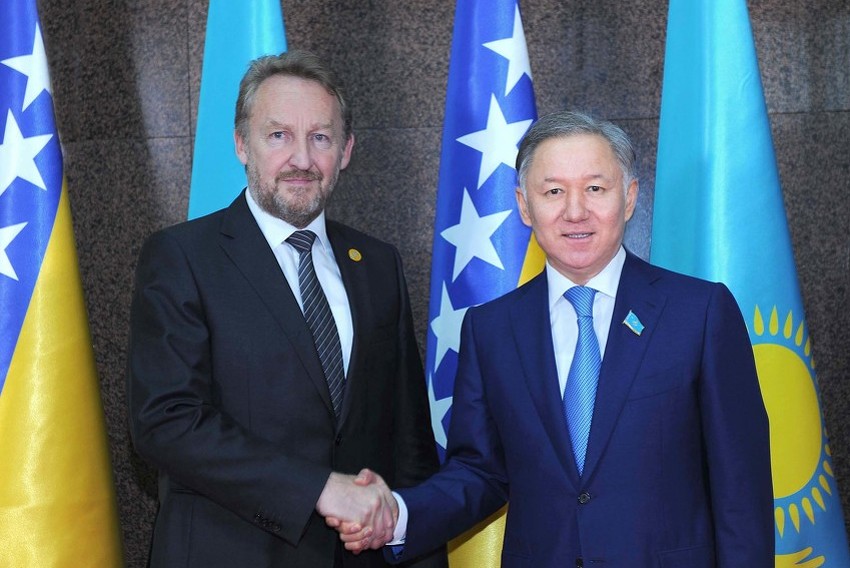 Bakir Izetbegović i predsjednik Parlamenta Kazahstana Nurlan Nigmatulin