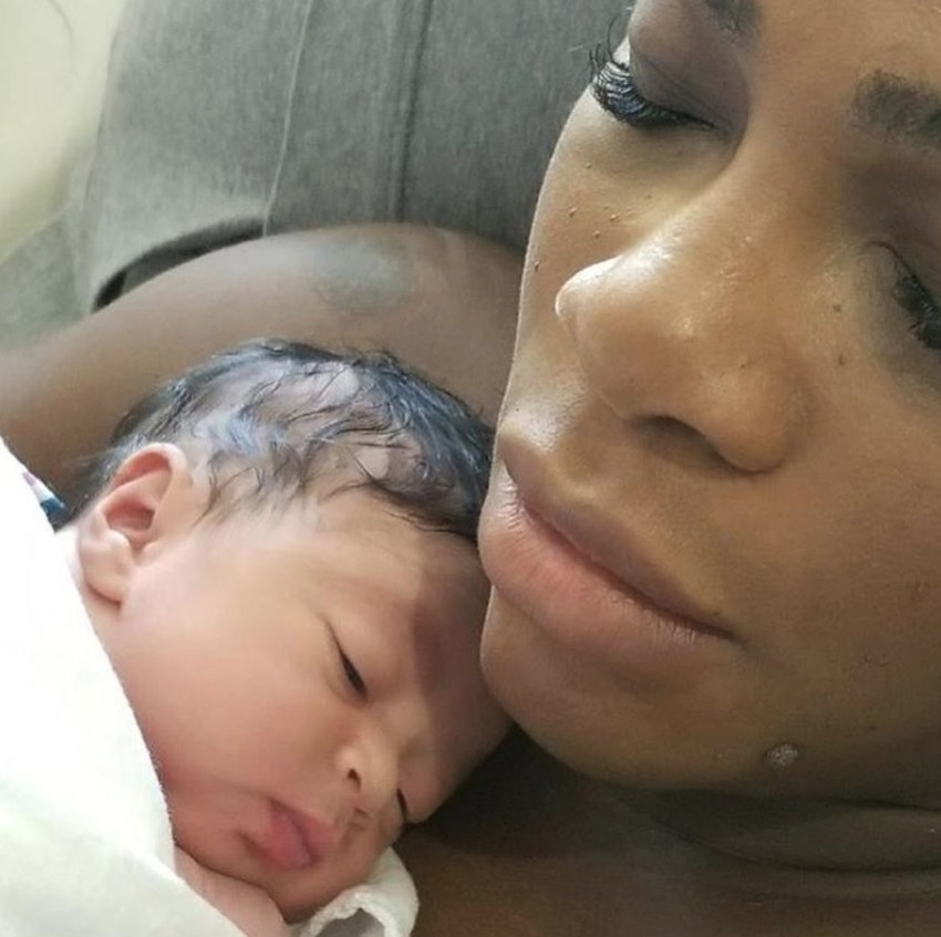 Serena Williams podijelila s fanovima prvu fotografiju kćerke Alexis