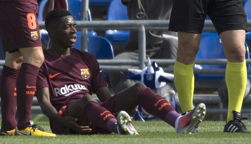 Dembele će zbog povrede pauzirati tri do četiri mjeseca