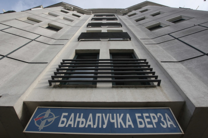 Banjalučka berza -Današnji promet 206.840,62 KM