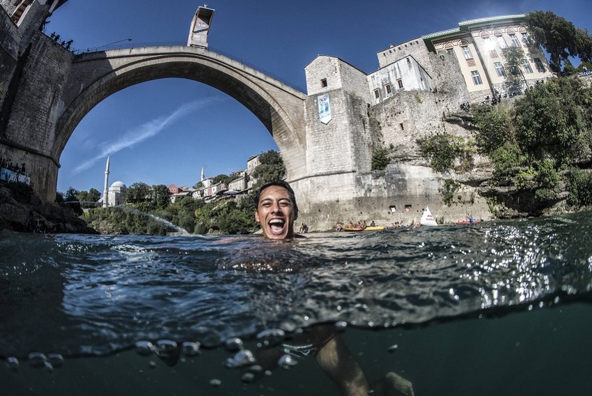 Foto: Twitter/Red Bull CliffDiving