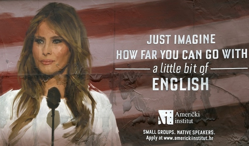 Nakon prijetnje tužbom u Zagrebu uklonjeni bilbordi na kojima se nalazila Melania Trump