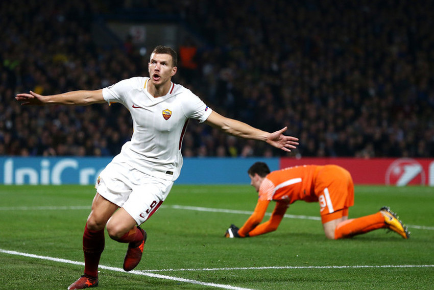 Noć kada je Džeko unio strah na Stamford Bridge (Foto: EPA-EFE)