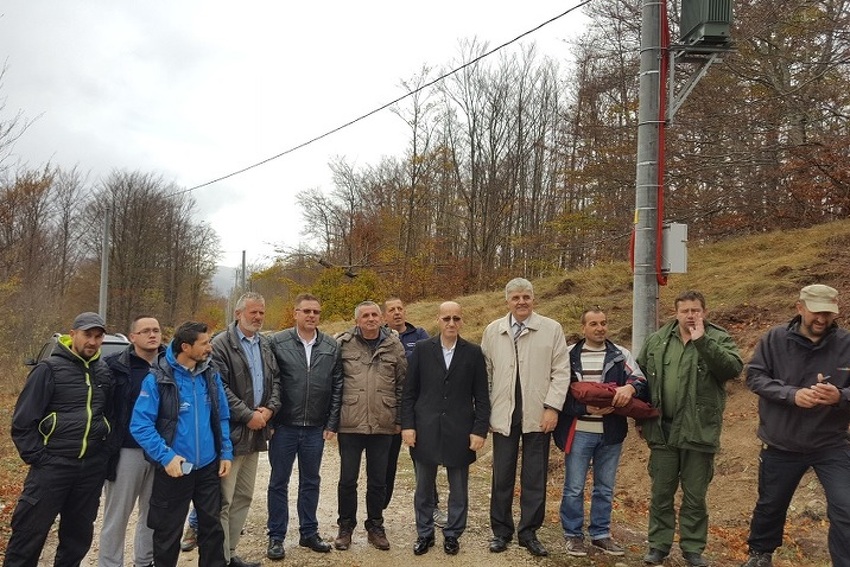 Salkić posjetio općinu Gacko: Povratničko naselje Borač dobilo električnu energiju