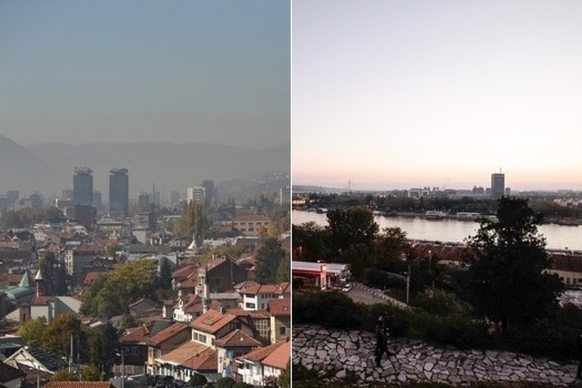 Sarajevo i Beograd (Foto: Arhiv/Klix.ba)