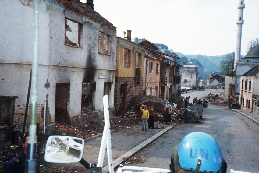 Srebrenica 1993. godine (Foto: AFP)