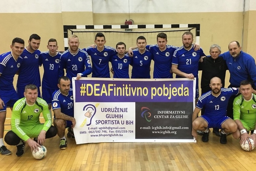 Udruženje gluhih sportista u BiH piše historiju