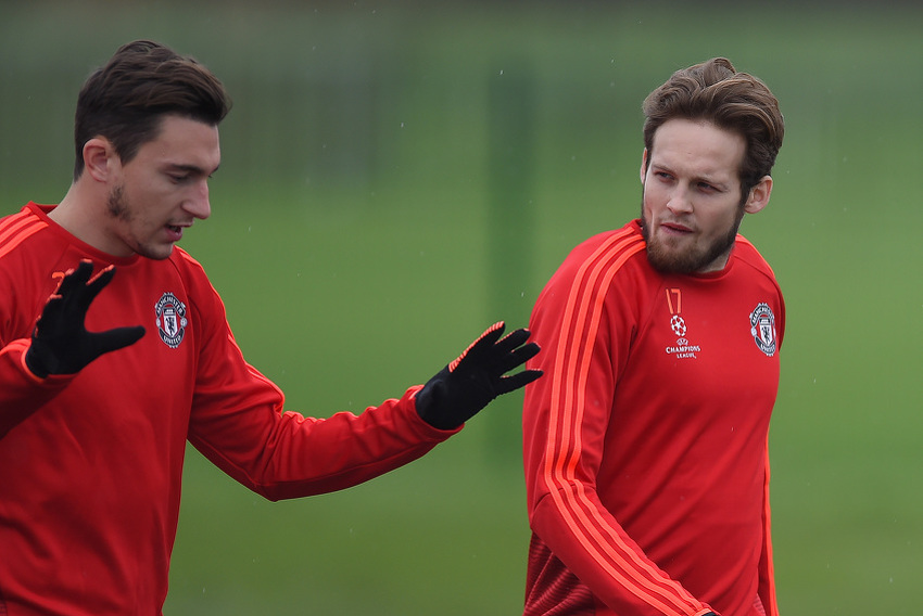 Matteo Darmian i Daley Blind (Foto: EPA)