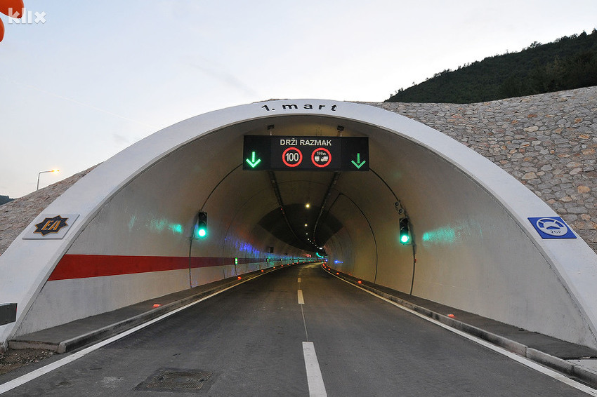 Tunel "1. mart" (Foto: Arhiv/Klix.ba)