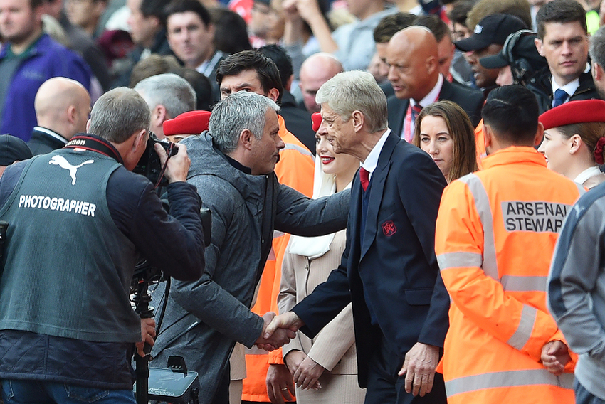 Jose Mourinho i Arsene Wenger (Foto: EPA)