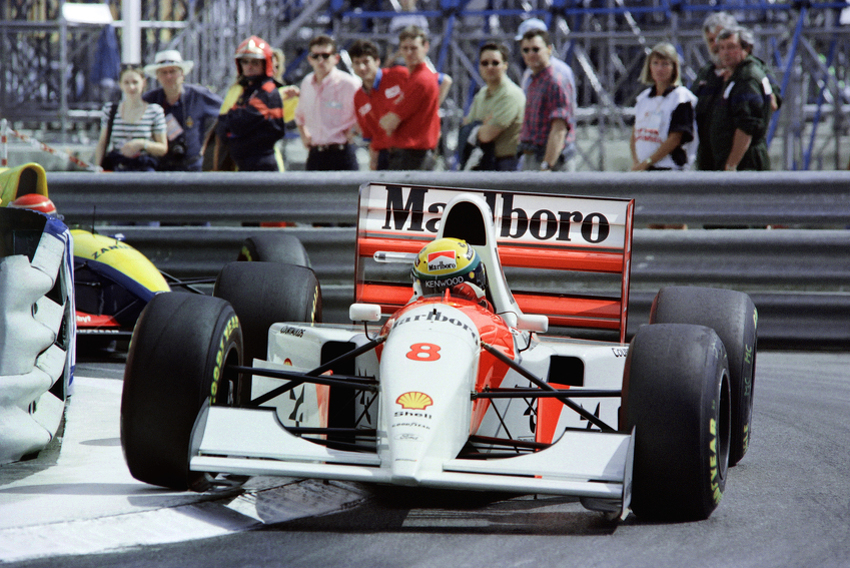 Ayrton Senna u Monacu (Foto: AFP)