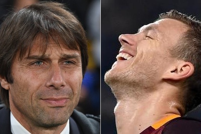 Antonio Conte i Edin Džeko (Foto: EPA-EFE)