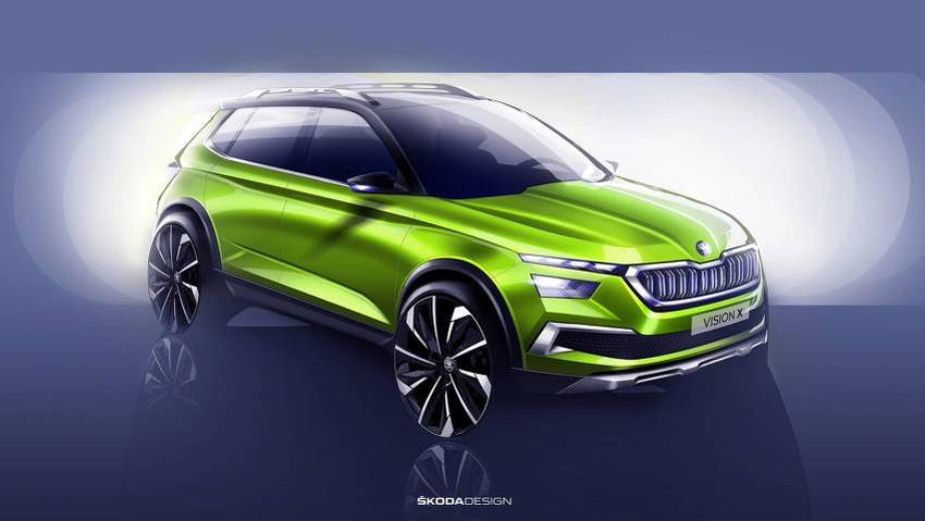Škodin Vision X Concept najavljuje mali crossover