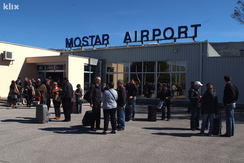 Mostarski aerodrom (Foto: Arhiv/Klix.ba)