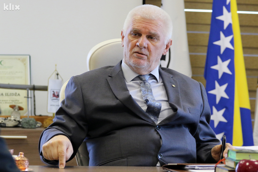 Senaid Memić, načelnik Općine Ilidža (Foto: D. S./Klix.ba)