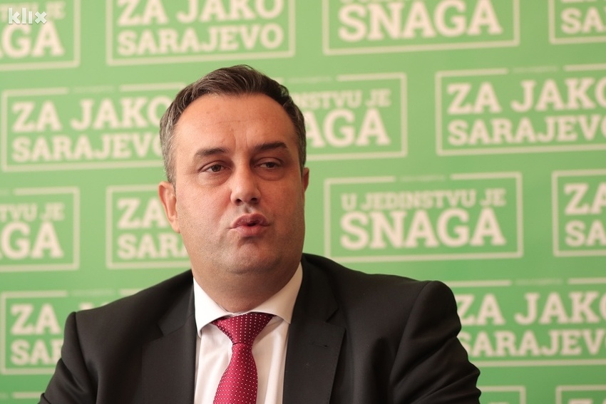 Asim Sarajlić, predsjednik Kantonalnog odbora SDA Sarajevo (Foto: Arhiv/Klix.ba)