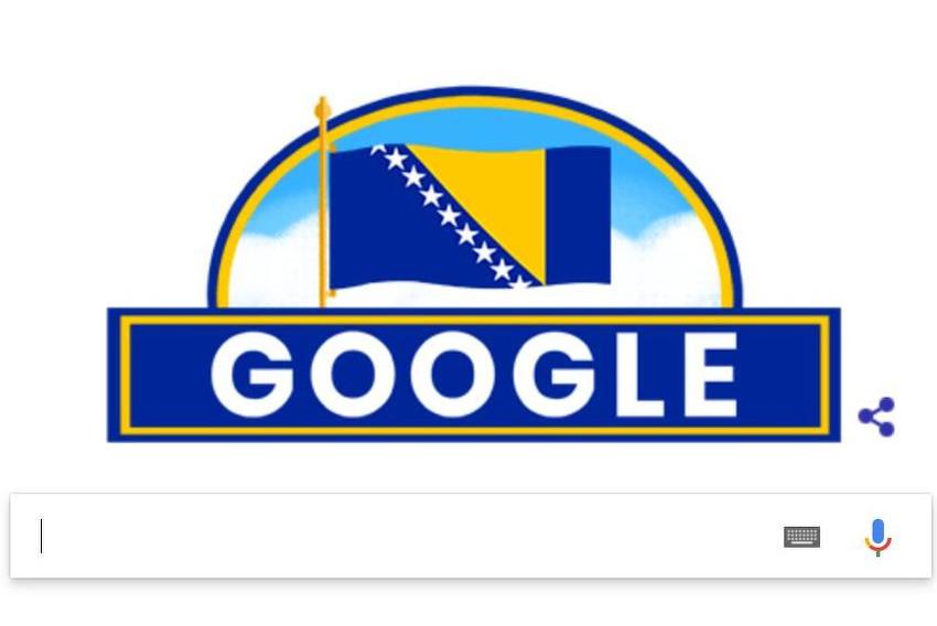 Google Bosancima i Hercegovcima čestitao Dan nezavisnosti