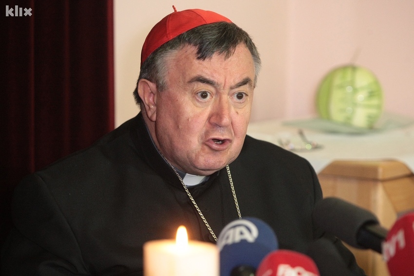 Kardinal Vinko Puljić (Foto: Arhiv/Klix.ba)