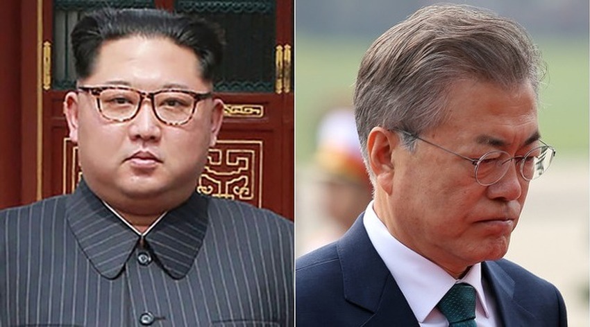 Kim Jong-un i  Moon Jae-in (Foto: AFP/EPA)