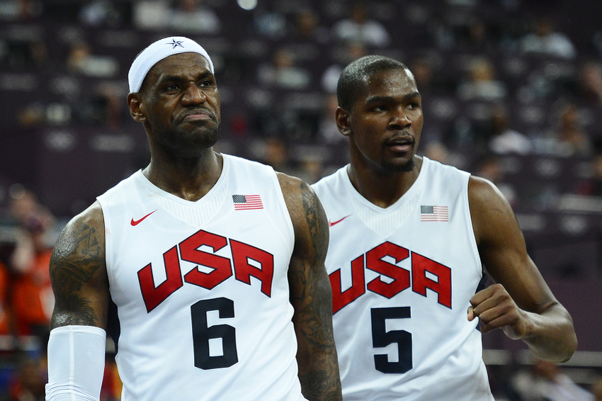 LeBron James i Kevin Durant predvode listu američkih košarkaša (Foto: EPA-EFE)