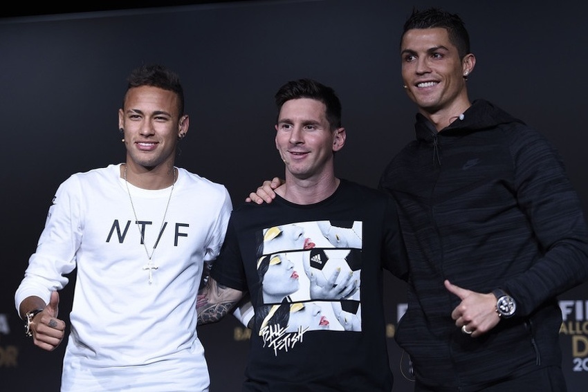 Neymar, Messi i Ronaldo (Foto: EPA-EFE)