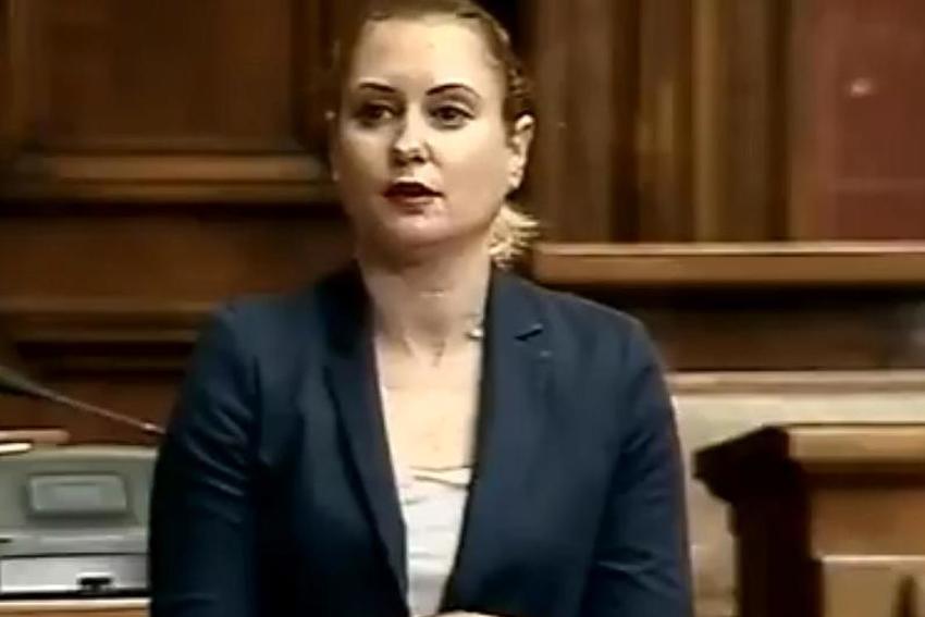 Aleksandra Jerkov, zastupnica Demokratske stranke u Skupštini Srbije