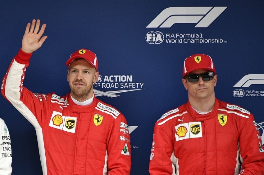 Vettel i Räikkönen (Foto: EPA-EFE)