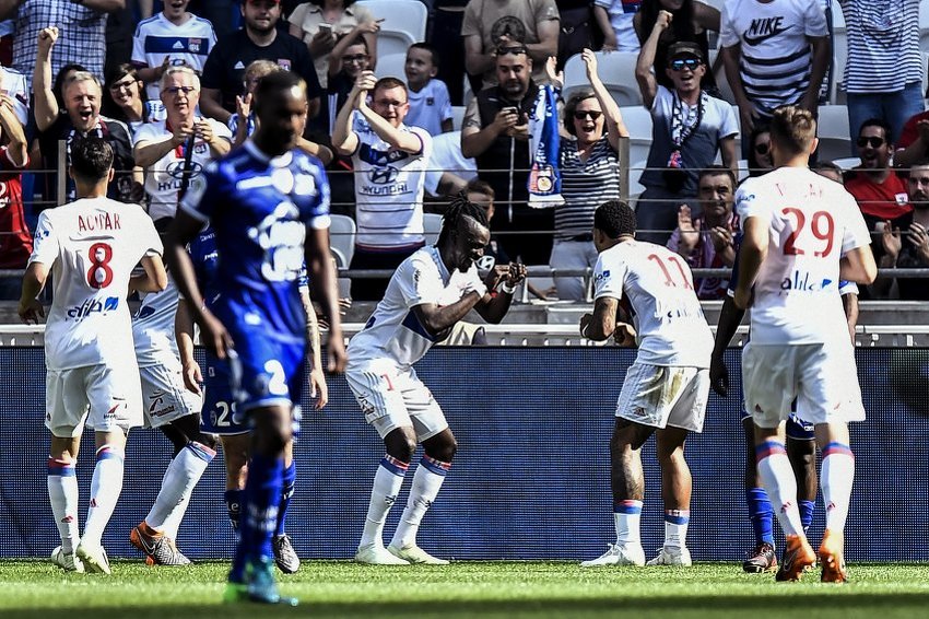 Slavlje igrača Lyona (Foto: AFP)