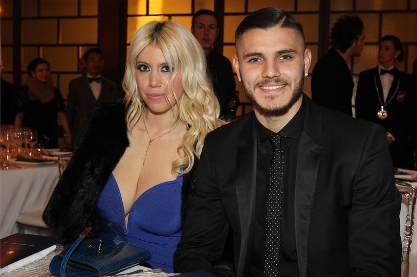 Wanda i Mauro Icardi (Foto: Twitter)