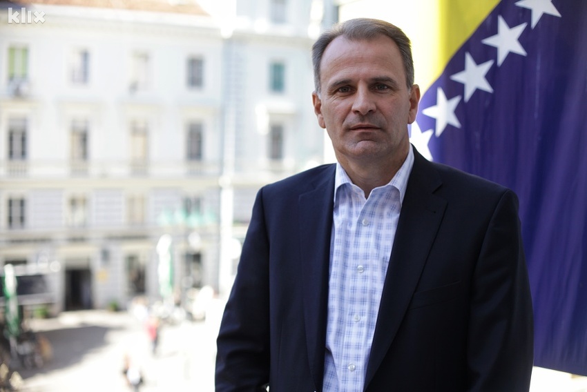 Amer Jerlagić, predsjednik Stranke za BiH (Foto: E. H./Klix.ba)