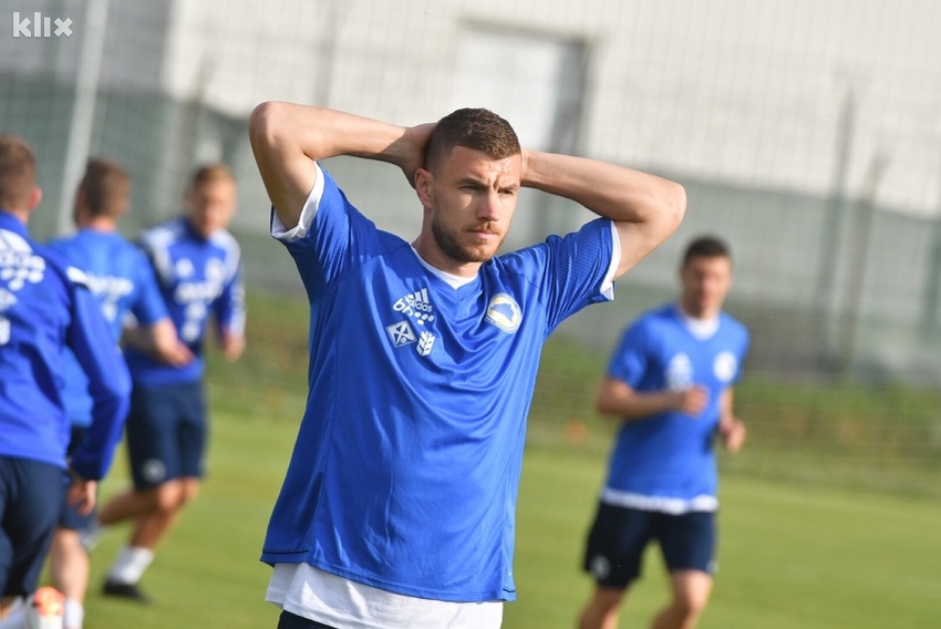 Edin Džeko (Foto: K. S./Klix.ba)