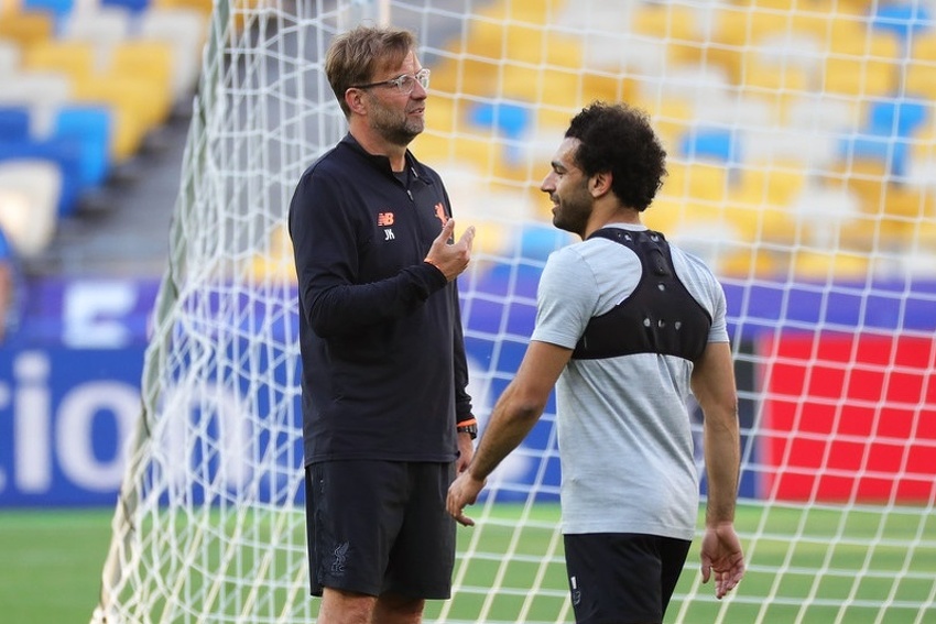 Klopp i Salah (Foto: EPA-EFE)