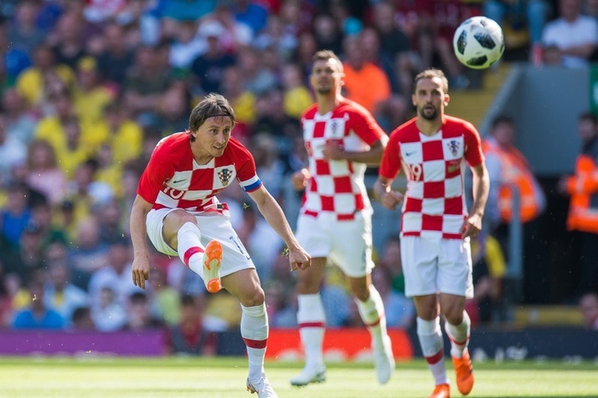 Luka Modrić u meču protiv Brazila (Foto: EPA-EFE)