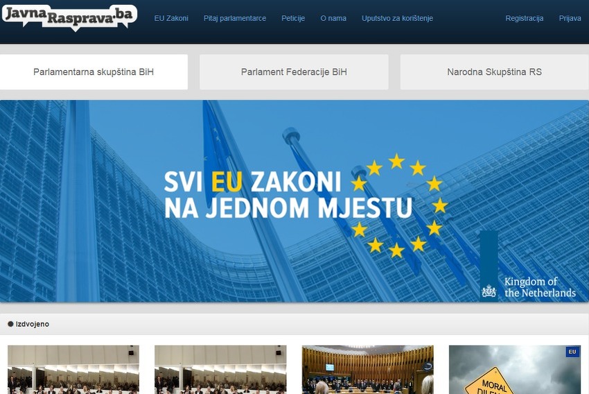 Javnarasprava.ba: Usklađivanje bh. zakona s onim u EU se odvija sporo, stranke se moraju prihvatiti posla
