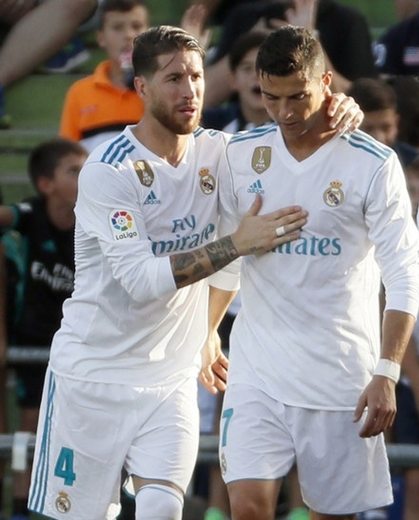 Sergio Ramos i Cristiano Ronaldo (Foto: EPA-EFE)