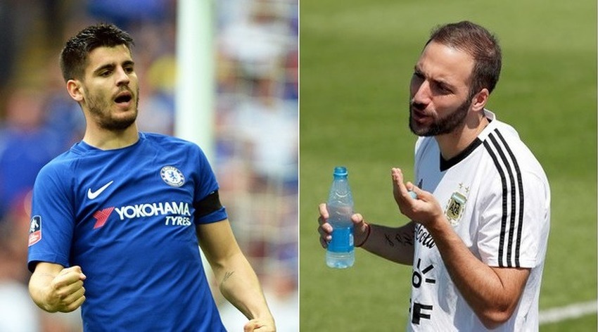 Alvaro Morata i Gonzalo Higuain (Foto: EPA-EFE)