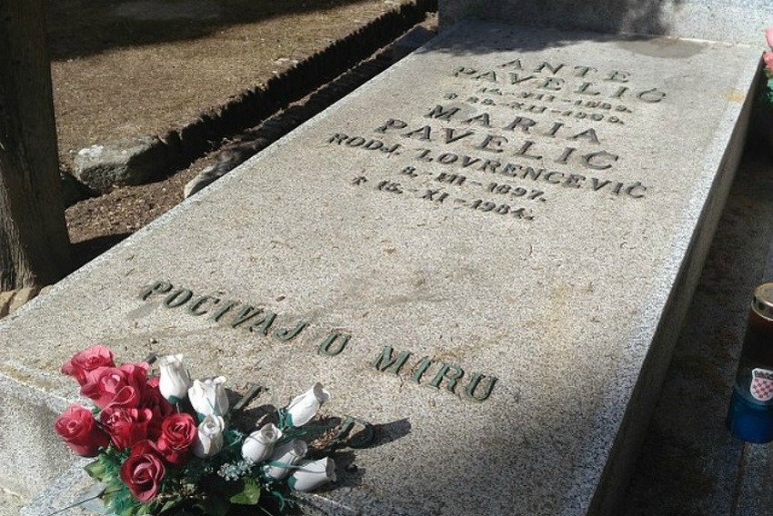 Grob Ante Pavelića na groblju San Isidro u Madridu. Foto: Wikimedia Commons/Strakhov