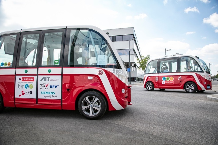 Prva vožnja autobusom bez vozača u Beču