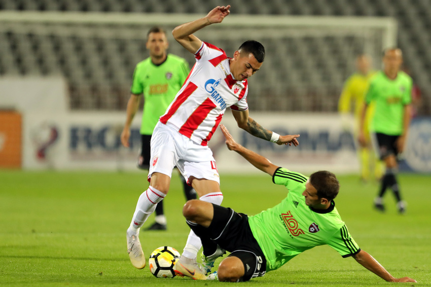 Detalj sa meča Crvena zvezda - Spartak Trnava (Foto: EPA-EFE)