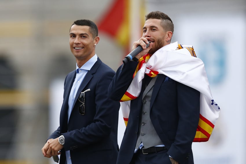 Ronaldo i Ramos (Foto: AFP)