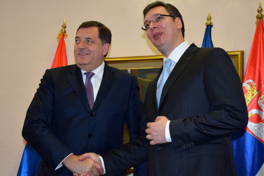 Milorad Dodik i Aleksandar Vučić