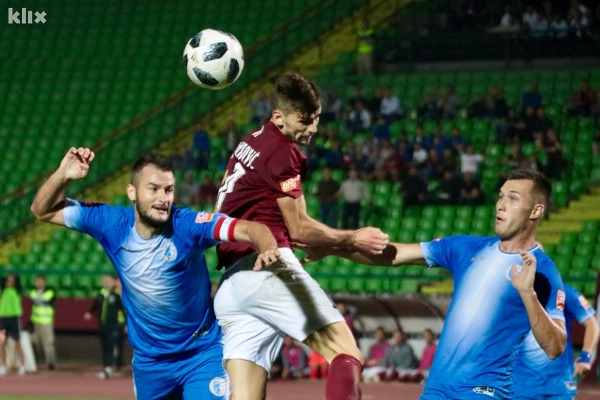 Detalj s utakmice između Sarajeva i Tuzla Cityja (Foto: H. M./Klix.ba)