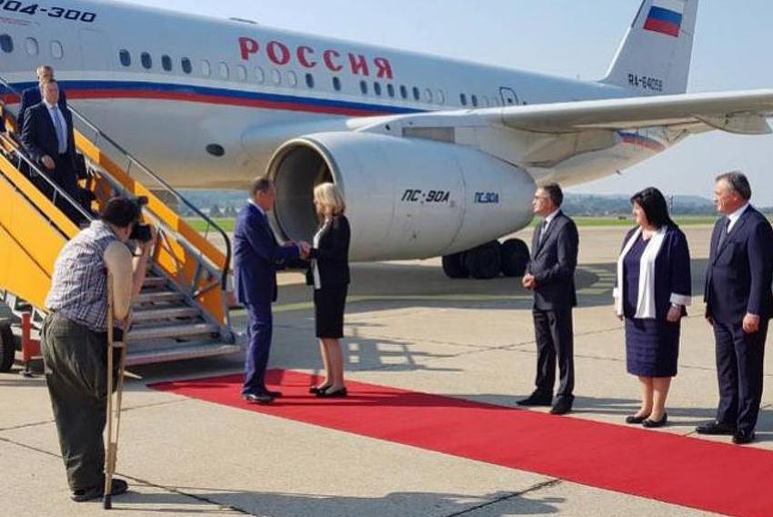 Lavrov stigao u Banju Luku, dočekala ga Željka Cvijanović