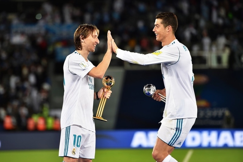 Luka Modrić i Cristiano Ronaldo (Foto: EPA-EFE)