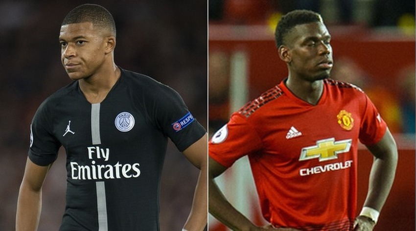 Kylian Mbappe i Paul Pogba