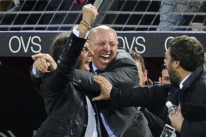 Antonio Conte i Giuseppe Marotta (Foto: EPA-EFE)