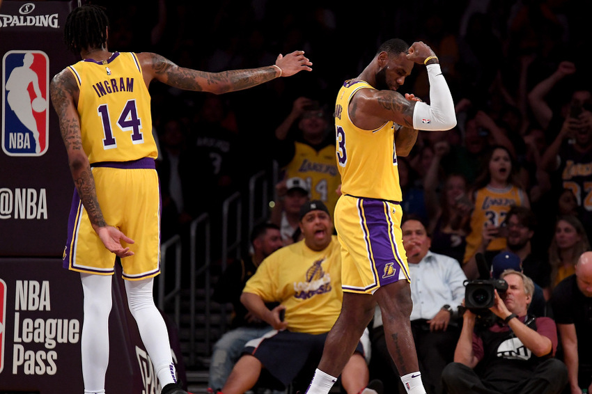 Ingram i James (Foto: AFP)