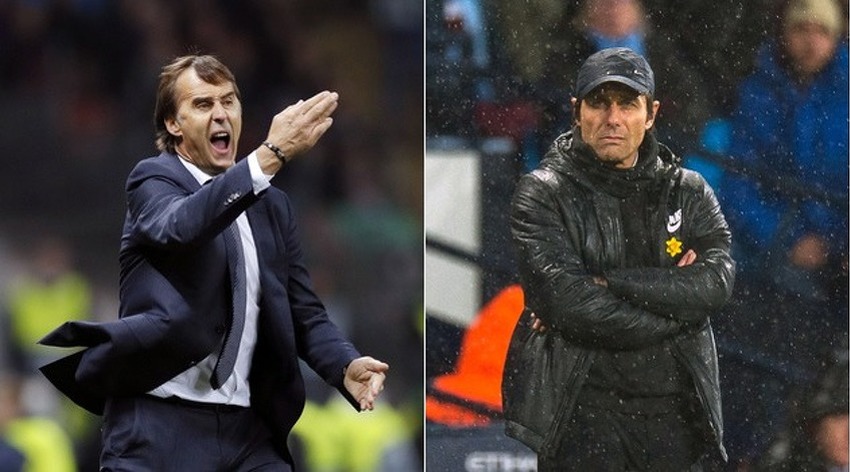 Julen Lopetegui i Antonio Conte